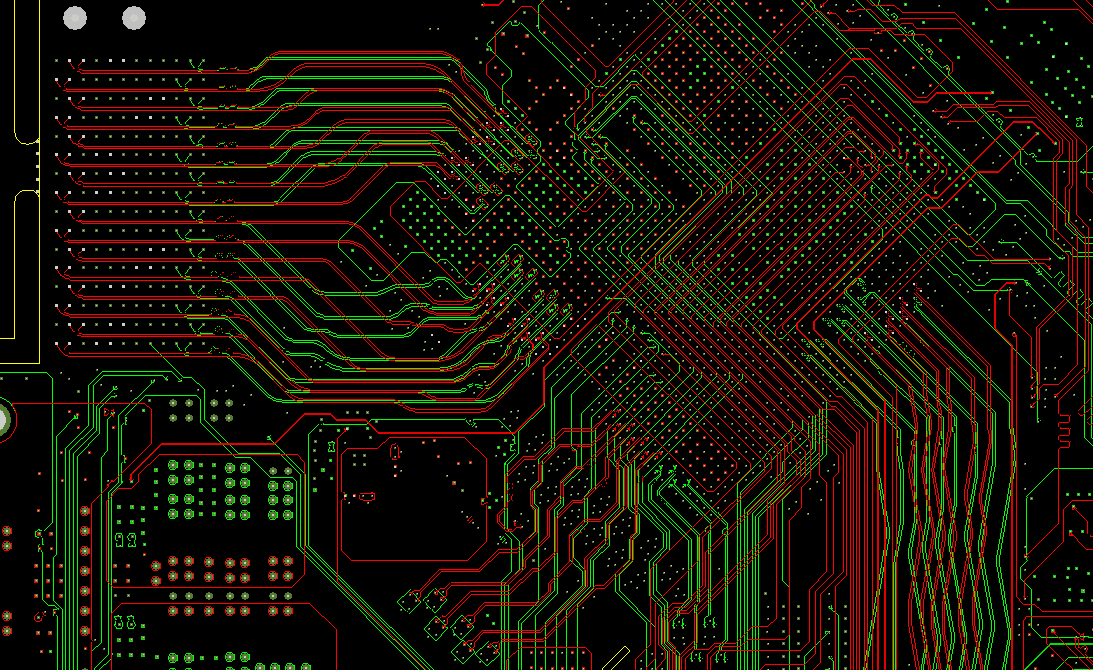PCB Engineering - 25GHz Digi_RX/TX Signals Arc Routing